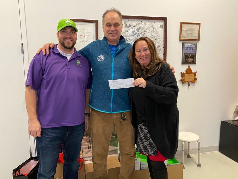A thank-you donation to our friends at Flushing Meadows Corona Park