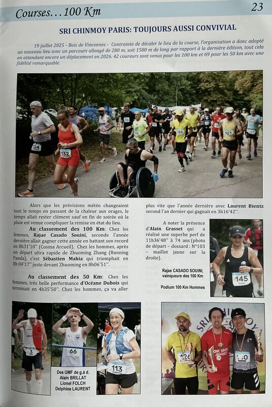 L'ultramarathonien 2025