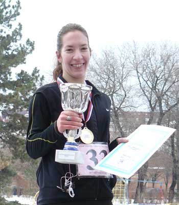 Anja SamardÅ¾ija, pobednica Zimskog Maratona 2010.